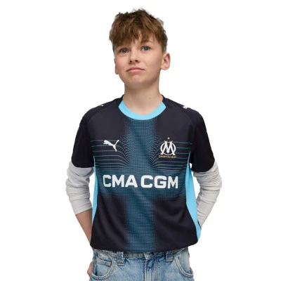 Maglia Olympique Marsiglia Away 2025-2026 da Bambino