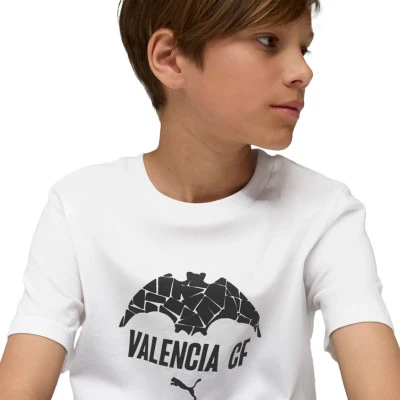 Maglia Valencia Cf Fanswear 2025-2026 da Bambino