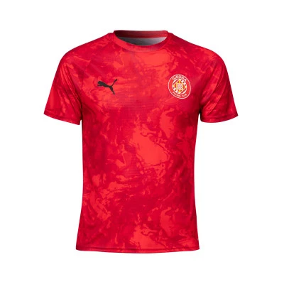 Maglia Girona Fc Pre-Match 2025-2026 da Bambino
