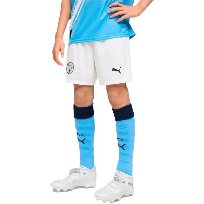 Pantaloncini Manchester City Home 2025-2026 da Bambino
