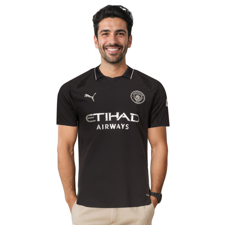 Manchester City Segunda Equipación Authentic 2025-2026