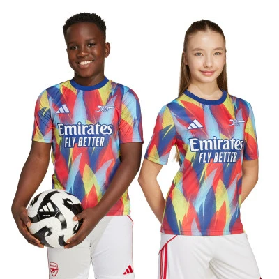 Maglia Arsenal FC Pre-Match 2025-2026 da Bambino
