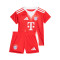 Completo adidas FC Bayern Home Kit 2025-2026 da Neonato