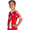 Completo adidas FC Bayern Home Kit 2025-2026 da Bambino
