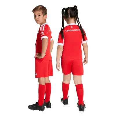 Completo FC Bayern Home Kit 2025-2026 da Bambino