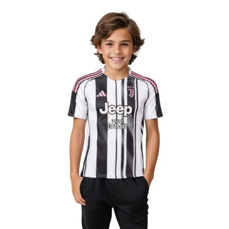 Maglia Juventus Home 2025-2026 da Bambino White