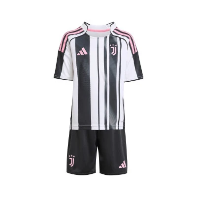 Completo Juventus Home Kit 2025-2026 da Bambino