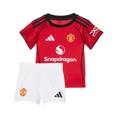 Completo Manchester United Home Kit 2025-2026 da Neonato