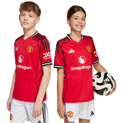 Maglia Manchester United Home 2025-2026 da Bambino