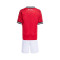Completo adidas Manchester United Home Kit 2025-2026 da Bambino