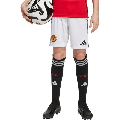 Pantaloncini Manchester United Home 2025-2026 da Bambino