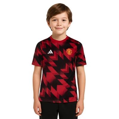 Maglia Manchester United Pre-Match 2025-2026 da Bambino
