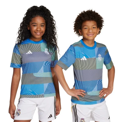 Maglia Real Madrid Pre-Match 2025-2026 da Bambino