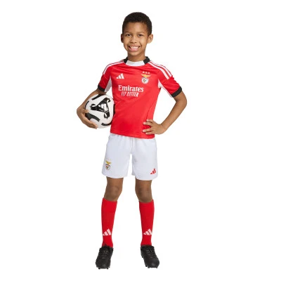 Completo SLB Benfica Home Kit 2025-2026 da Bambino