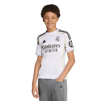 Maglia Real Madrid Home 2025-2026 da Bambino