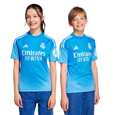 Maglia Real Madrid Home Portiere 2025-2026 da Bambino