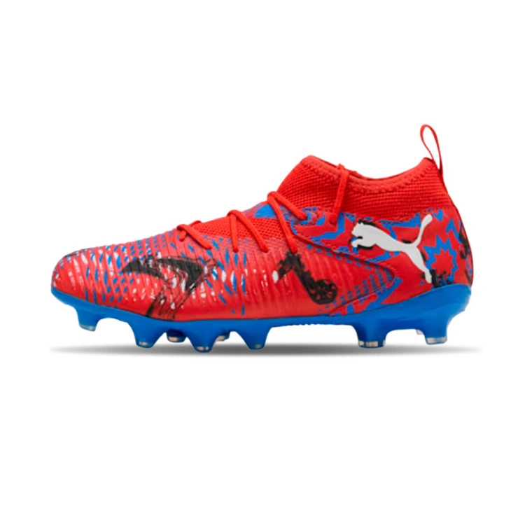 bota-puma-future-8-match-playmakers-fgag-nino-red-black-ultra-blue-pink-pixel-2