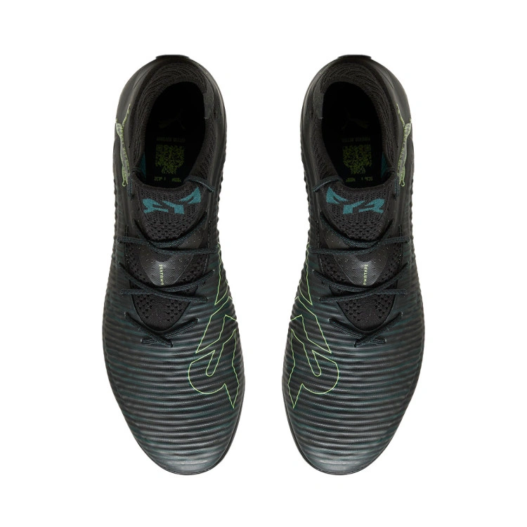 bota-puma-future-8-ultimate-ag-black-fizzy-light-green-terrain-4