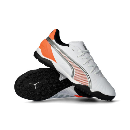 Scarpe Puma King Match Turf+Mid da Bambino