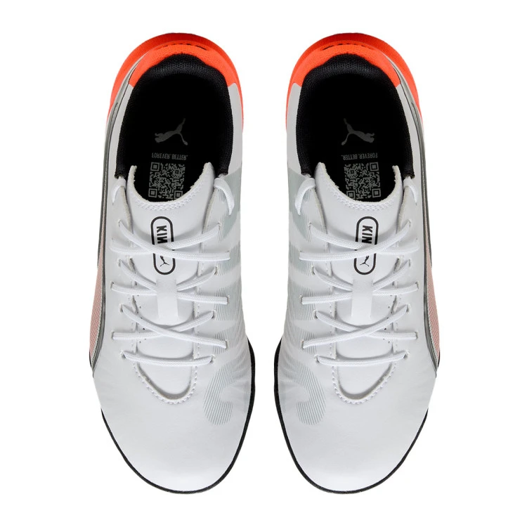bota-puma-king-match-turfmid-nino-white-glowing-red-black-silver-4