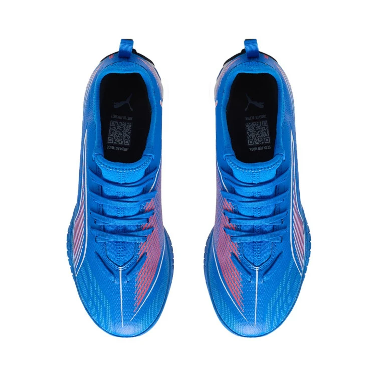 bota-puma-ultra-6-match-turf-mid-nino-ultra-blue-puma-white-glowing-red-4