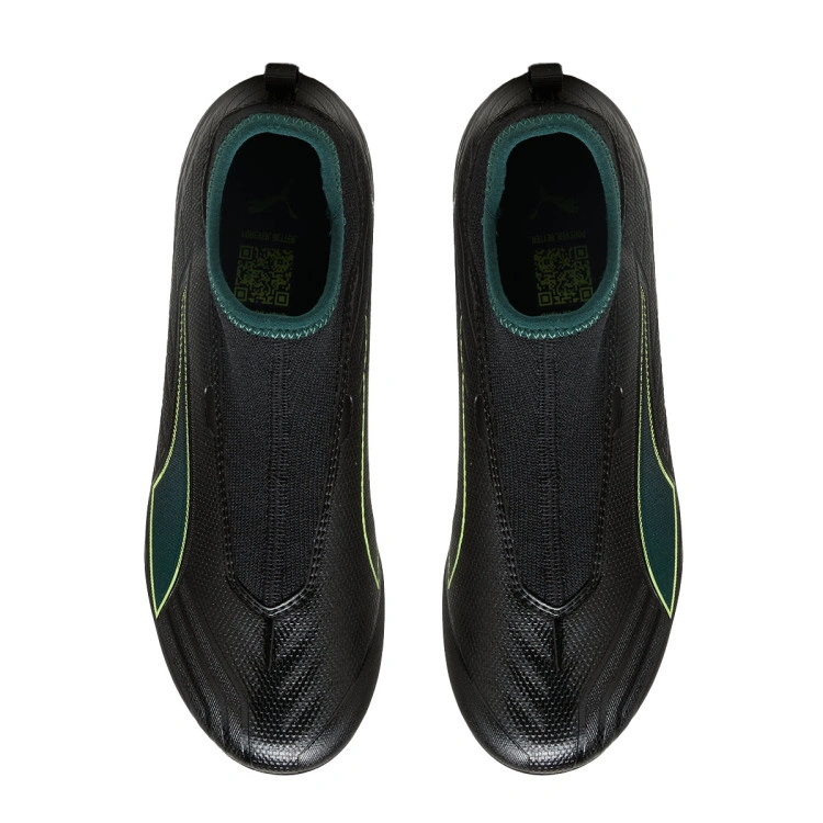 bota-puma-ultra-6-match-ll-fgag-nino-black-fizzy-light-green-terrain-4