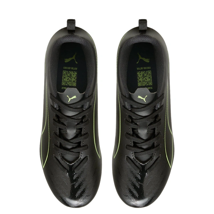 bota-puma-ultra-6-play-fgag-nino-black-fizzy-light-green-terrain-4