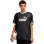 Essentials Striped Jersey-Black