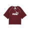 Maglietta Puma Essentials Relaxed Cropped Football Jersey da Donna