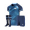 Completo Mizuno Lazio Away 2025-2026 da Bambino