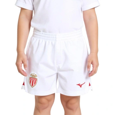 Pantaloncini AS Monaco Home 2025-2026 da Bambino
