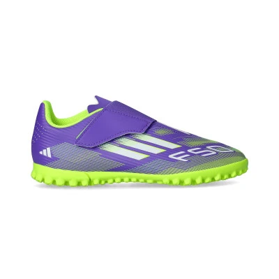 Scarpe F50 Club a strappo Turf da Bambino