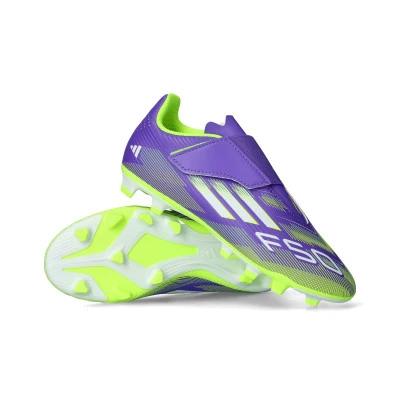 Scarpe F50 Club a strappo FG/MG da Bambino