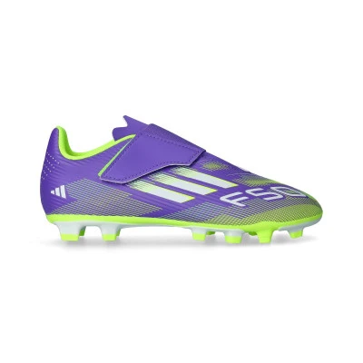 Scarpe F50 Club a strappo FG/MG da Bambino