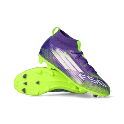 Scarpe F50 League FG/MG Mid da Bambino