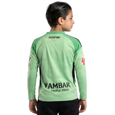 Maglia Real Zaragoza Away Portiere 2025-2026 da Bambino
