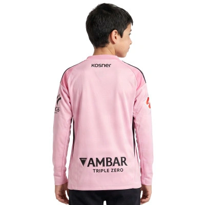 Maglia Real Zaragoza Home Portiere 2025-2026 da Bambino