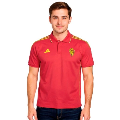 Polo Real Zaragoza Casual Giocatore 25-26