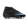 Zoom Mercurial Superfly 10 Club FG/MG da Bambino-Black-Ice Blue