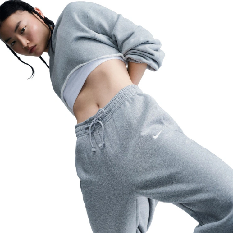 pantalon-largo-nike-sportswear-fleece-2-mujer-dark-grey-heather-sail-2
