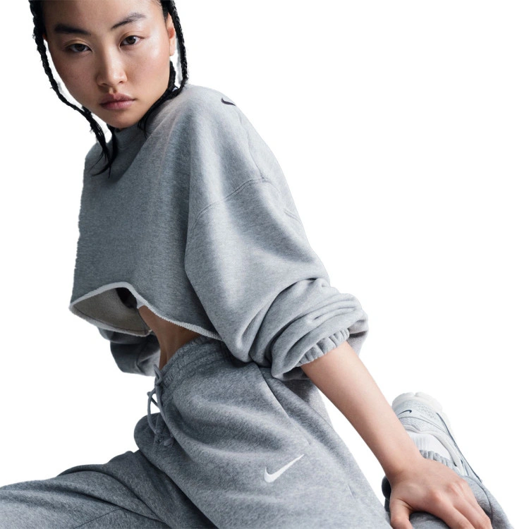 pantalon-largo-nike-sportswear-fleece-2-mujer-dark-grey-heather-sail-3