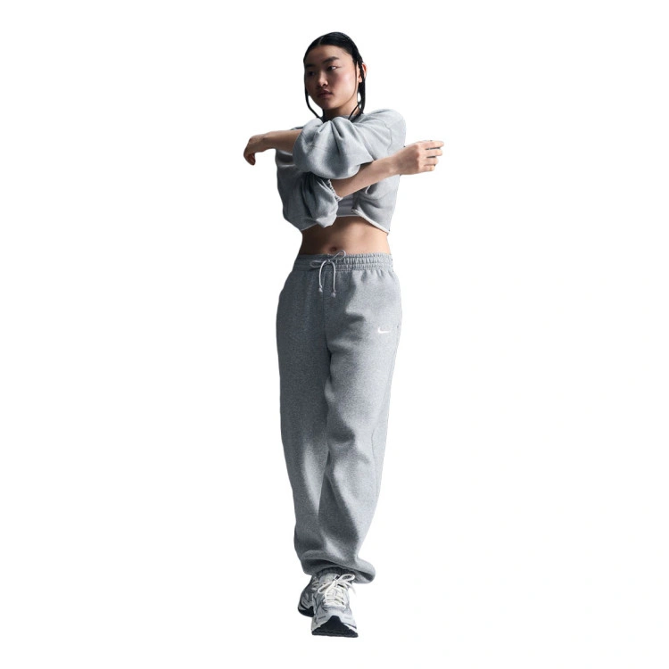 pantalon-largo-nike-sportswear-fleece-2-mujer-dark-grey-heather-sail-4