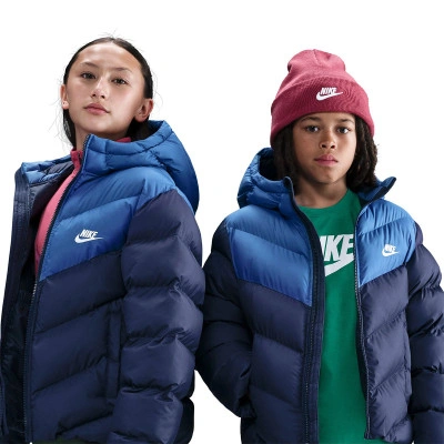 Giacca a vento Sportswear Puffer Colorblock da Bambino
