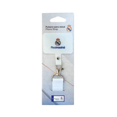 Laccio Lanyard Smartphone Bianco Real Madrid