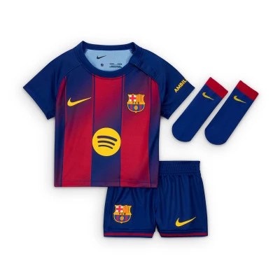Completo Fc Barcelona Home Kit 2025-2026 da Neonato