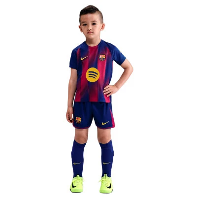 Completo Fc Barcelona Home Kit 2025-2026 da Bambino