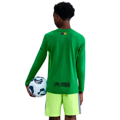 Maglia Fc Barcelona Home Portiere M/L 2025-2026 da Bambino