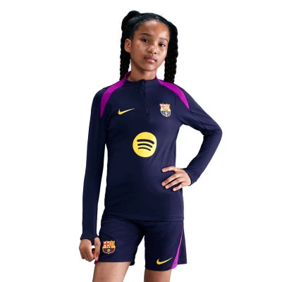 Felpa Fc Barcelona Training 2025-2026 da Bambino