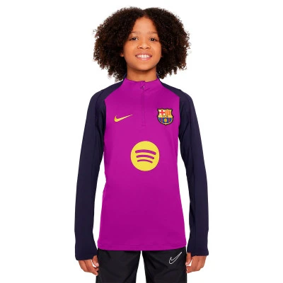 Felpa Fc Barcelona Training 2025-2026 da Bambino