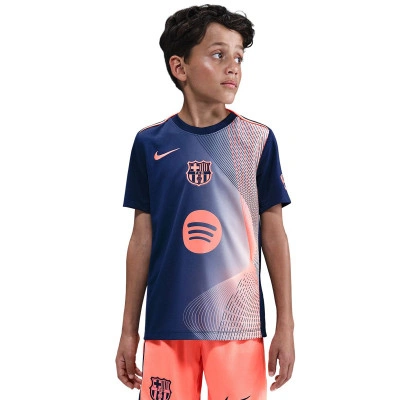 Maglia FC Barcelona Pre-Match 2025-2026 da Bambino